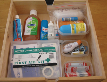 first aid kit for home use